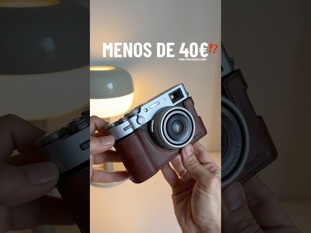 Vídeo relacionado con Supmay Estuche de Viaje Duro para cámara Digital Fujifilm X100VI / X100V, Estuche de Almacenamiento de cámara Digital con Bolsillo de Malla para baterías, Tarjeta SD, Cable USB, Azul
