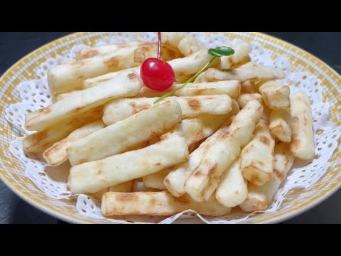 廚師長教你脆皮山藥的家常做法，步驟詳細，外脆里軟老少皆宜【留意美食】#脆皮山藥 #脆皮山藥做法 #山藥做法