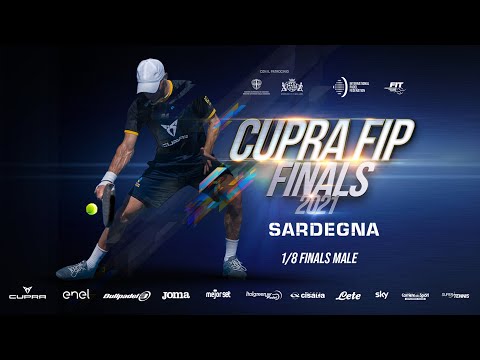 CUPRA FIP FINALS 2021 – 1/8 FINALS MALE (Central Court) | Friday 10/12/2021