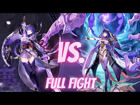 Raiden Shogun Boss Fight Full | Raiden Shogun vs. Ei - Genshin Impact 2.5