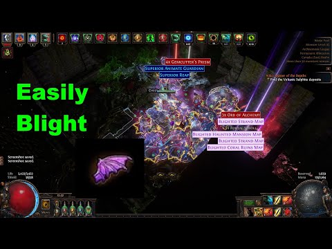EASILY Win 2 Lane Blight Encounters & My FAVOURITE Map To Farm Blight in Siege of the Atlas - 969