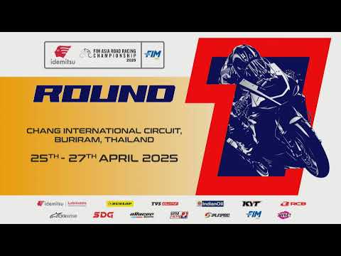 [LIVE] Idemitsu FIM Asia Road Racing Championship, Round 1 2025 (D3 2/2)