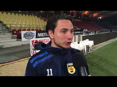 Reactie Justin Mathieu na afloop Telstar - SC Cambuur