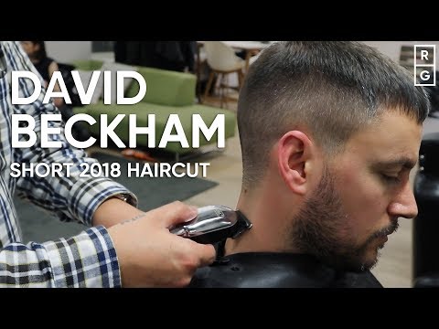 David Beckham New Short 2018 Haircut Inspired Hairstyle