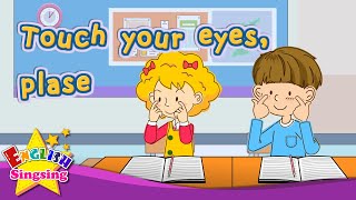 [Imperative sentence] Touch your eyes, please - Exciting song - Sing along