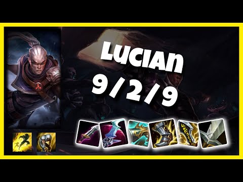Lucian vs Ashe BR Challenger BOT (9/2/9) Gameplay Replay - Patch 10.24