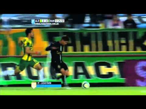 Gol de Viatri. Aldosivi 2 - Banfield 3. Final Liguilla Pre Sudamericana 2015. FPT