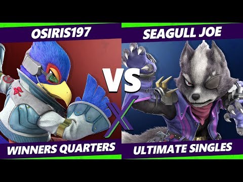 Smash Ultimate Tournament - Osiris197 (Falco) Vs. Seagull Joe (Wolf) - S@X 290 SSBU Winners Quarters