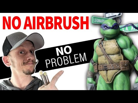 Painting Leo with Dry Brush Techniques