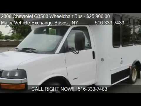 2008 Chevrolet G3500 Startrans Supreme Wheelchair Shuttle Bus For Sale  @ www.getanybus.com