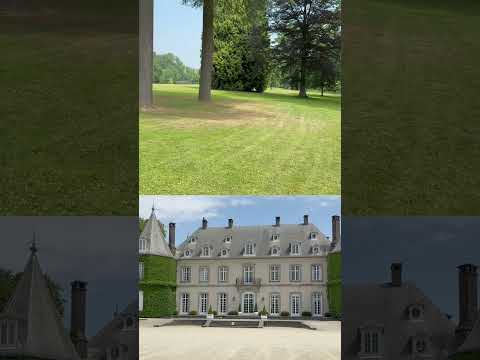 Raw Footage: Beautiful ivy-covered castle in La Hulpe, Belgium 🏰 #Belgium