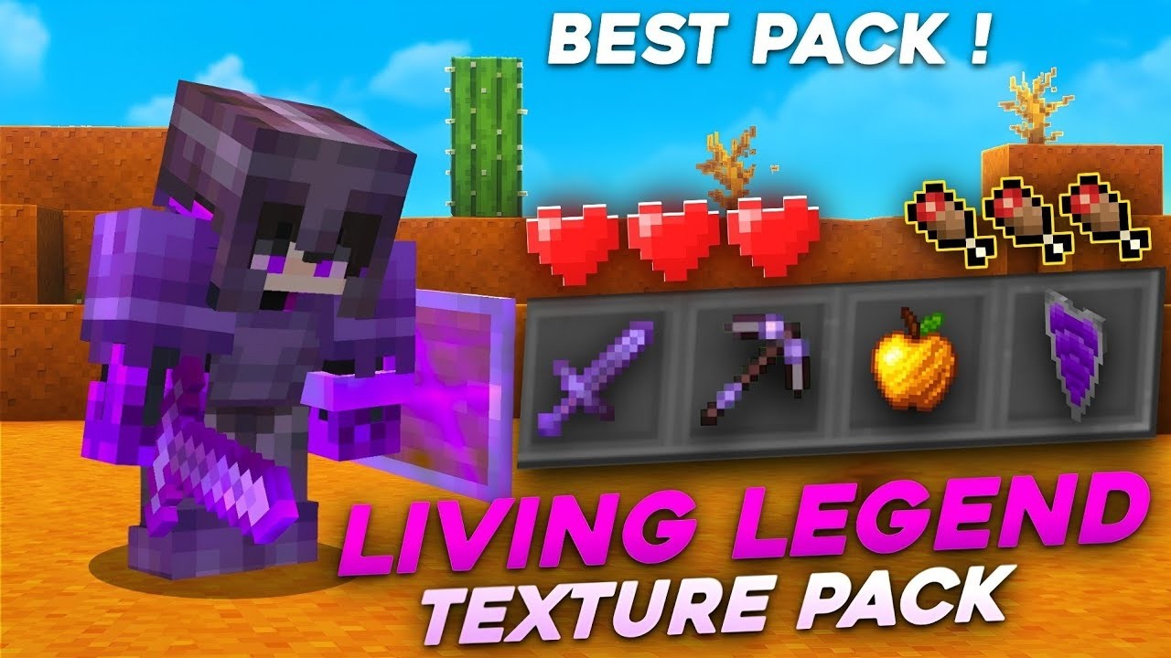 Living Legend Minecraft texture pack preview
