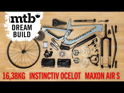 Instinctiv Ocelot 125 Full-Power Light-Emtb Dreambuild - Maxon Bikedrive Air S 2025 / 16,38 Kg