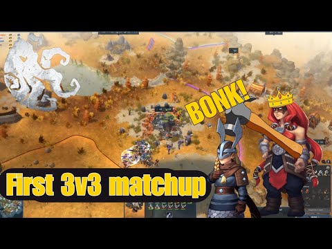 My First! Northgard Ranked 3v3 Battle Dominating with Kraken Clan