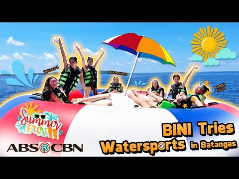 #BINI | BINI Tries Watersports in Batangas | BINI Roadtrip Adventure in Batangas Episode 2