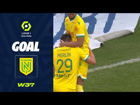 Goal Quentin MERLIN (18' - FCN) LOSC LILLE - FC NANTES (2-1) 22/23