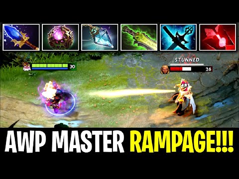HEADSHOT MASTER..!! Full Magic Build -70% CD Sniper Rampage 7.27 | Dota 2