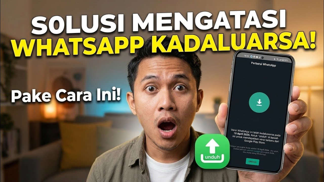 2 Cara Mengatasi WhatsApp Kedaluarsa 