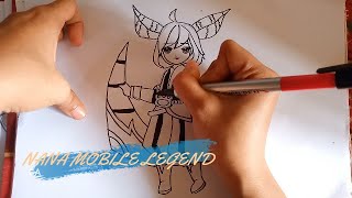 Download lagu Menggambar Nana Mobile Legends Imut! mp3