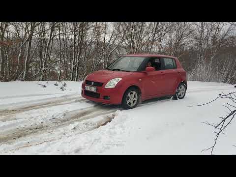 Suzuki Swift 4x4 SnowTest