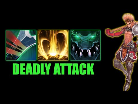 Deadly Attack MORTAL STRIKE + ATROPHY AURA | Ability Draft