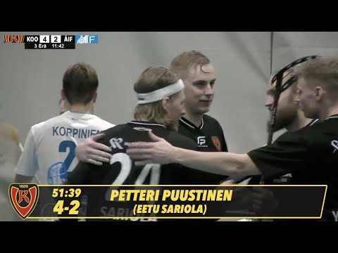 Maalikooste Koovee Miehet vs. ÅIF 6 - 2 (21.11.2020)