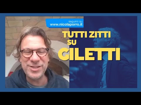 Giletti chiuso, tutti zitti perché non è la Gruber - Zuppa di Porro 14 apr 2023