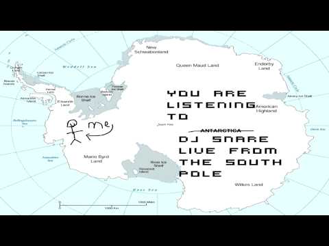 Dubstep & Electro mix DJ SNARE Live from Antarctica, Pole Tour 2012