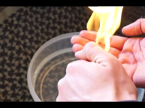 How to (safely) set your HAND on FIRE!! by AcePreps