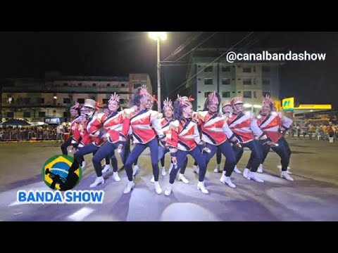 Banda Marcial Cultural no Concurso de Bandas e Fanfarras em Gandu 2024