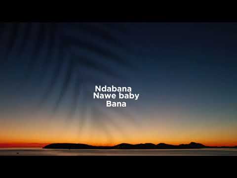 Bana by Chriss eazy ft shaffy (official lyrics video)
