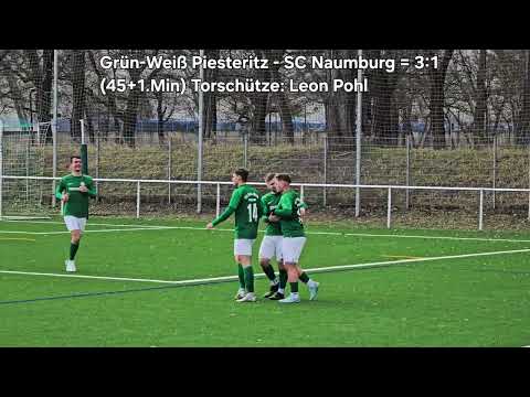 FC Grün-Weiß Piesteritz - SC Naumburg (Alle Tore)