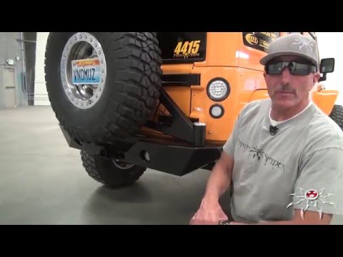 Spotlight: Poison Spyder RockBrawler II Rear Bumper and Tire Carrier