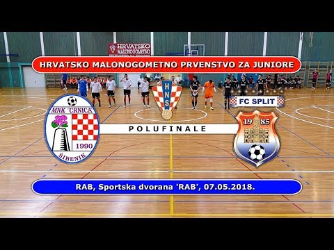 ZAVRŠNICA HMNL JUNIORI: CRNICA - SPLIT TOMMY, RAB 07.05.2018.