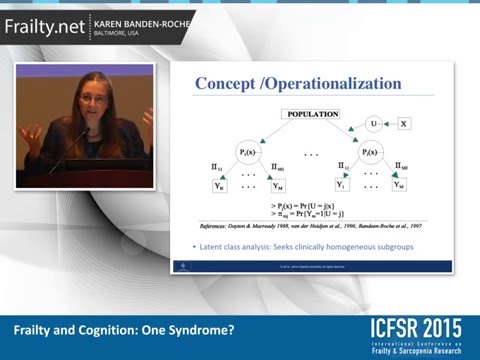 Dr. Karen Bandeen-Roche - Frailty and cognition: One syndrome?