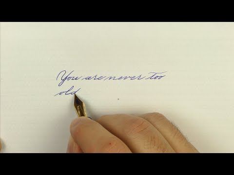 How to write a quote in Spencerian with the Pilot Justus 95 fountain pen – Handwriting practice #53