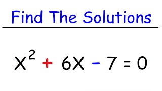 How To Find The Real & Imaginary Solutions of Polynomial Equations