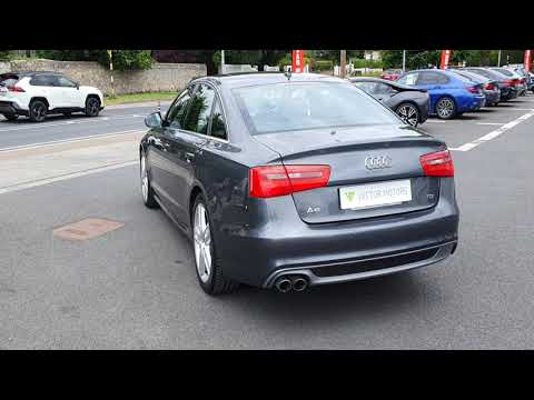 2014 Audi A6 S LINE FULL BLACK LEATHER 2.0TDI 177 MULTI TRONIC AUTO  19,950