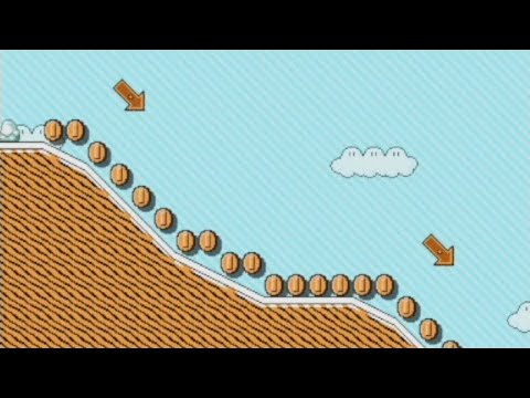 Super Mario Maker 2 - Snowy Slide