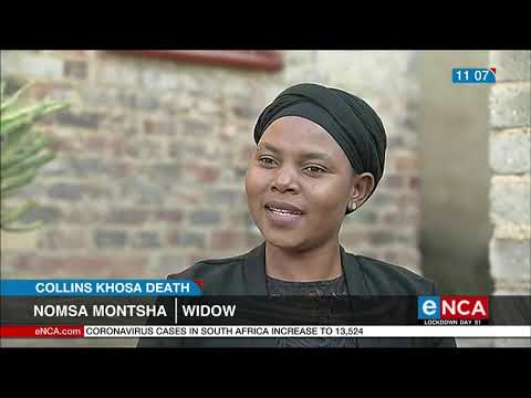 Collins Khosa's widow wants justice