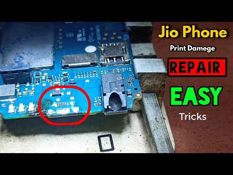 Jio Phone Cc Jack replacement ✅✅ Print Damege repair #very_Easy_Trick 📱🔋 by thanks mobile