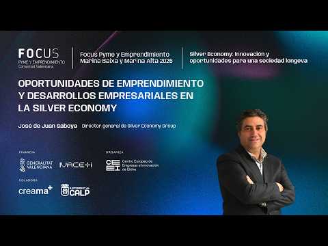 Oportunidades de emprendimiento y desarrollos empresariales en la Silver Economy | Focus Pyme
