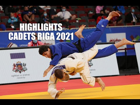 HIGHLIGHTS - Cadet European Judo Championships Riga 2021 - Latvia