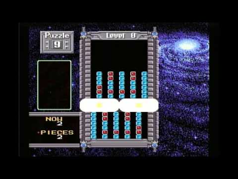 Super Tetris 2 and Bombliss for Super Famicom Puzzle Mode Level 0