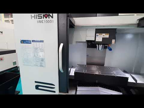 Вертикальный фрезерный трехосевой обрабатывающий центр с ЧПУ Hision VMC1000 II - Видео c Youtube №2