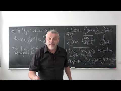 IDUP Cours 2 - Critère de Cauchy pour Intégrale