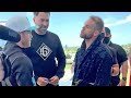 BILLY JOE SAUNDERS VERBALLY TAUNTS CANELO DURING TENSE FACE TO FACE