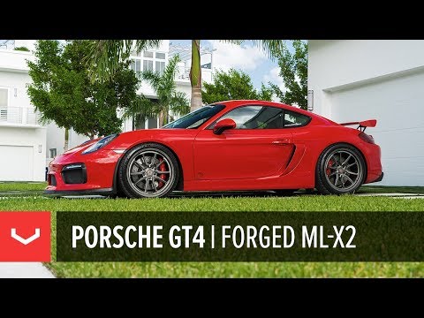 Porsche Cayman GT4 | Wheels Performance | Vossen Forged: ML-X2 Wheels