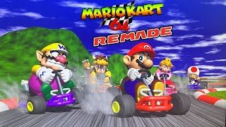 Mario Kart 64 Remade - Wii Mod