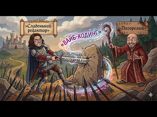 Вебинар №4: вайбкодинг реалити со Сладеньким Редактором